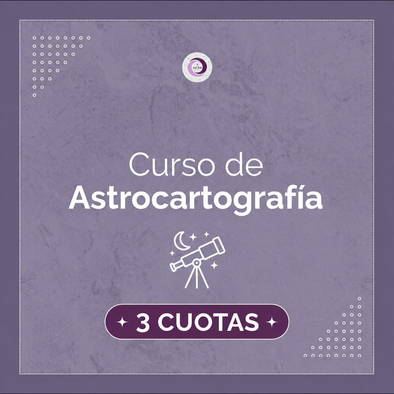 Curso de Astrocartografía - 3 cuotas